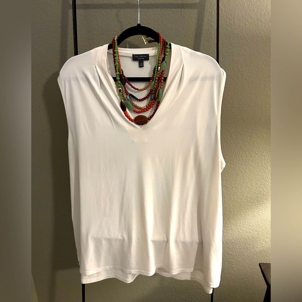 Limited XL cream blouse
